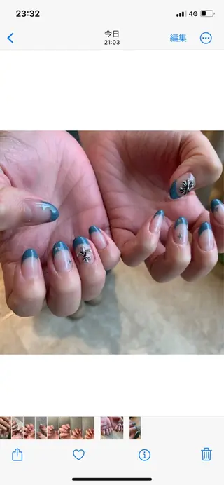 ネイル Black sheep.所属・Fujimori .のネイルデザイン