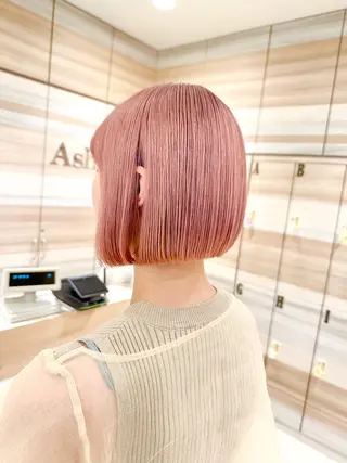 ショート カラー 内田 敦士のヘアスタイル