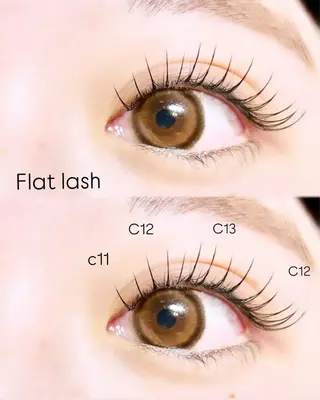 マツエク・マツパ Mercury curl　marieのマツエク・マツパデザイン