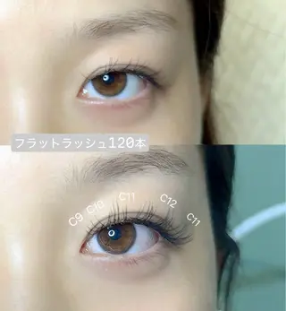 マツエク・マツパ Mavie 山本のマツエク・マツパデザイン