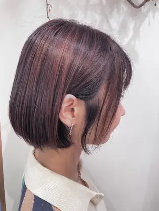 ショート カラー 🩵カラーリスト🩵 竹村 茉姫のヘアスタイル