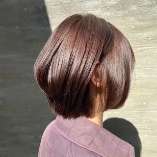 ショート カラー 暗髪/艶髪/Ono .のヘアスタイル