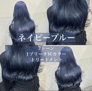 ロング カラー kazuki🍑韓国 トレンド暖色🫗のヘアスタイル