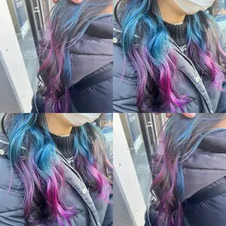 ロング カラー 原宿サロン代表 デザインカラー伊藤卓のヘアスタイル