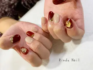 ネイル Rindu Nail 名駅miniのネイルデザイン