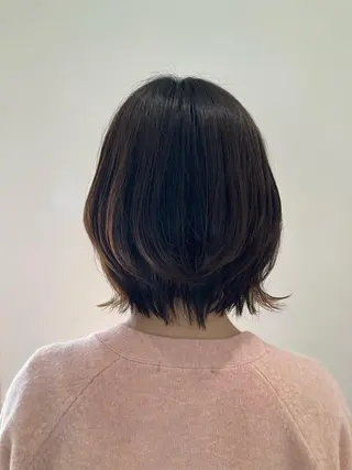 ショート 折本 沙織のヘアスタイル