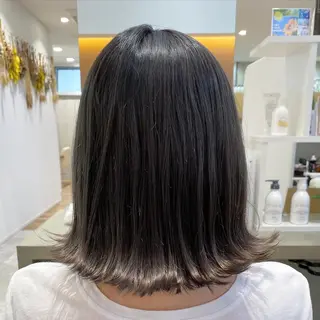 ミディアム 山口 惇史のヘアスタイル