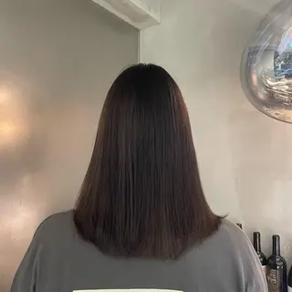 セミロング カラー 後藤 香乃のヘアスタイル