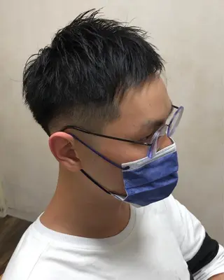 メンズ メンズ特化/パーマ/ フェードWATARUのヘアスタイル