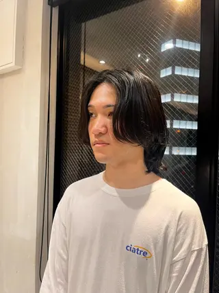 パーマ メンズ モデル様募集 えのもとりき🏄のヘアスタイル