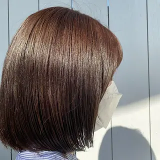 ミディアム 大久保 優香のヘアスタイル