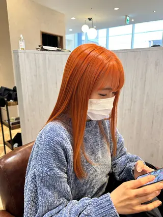 セミロング カラー hair salon  CAMON.所属・仙台/camon/ airiのヘアスタイル