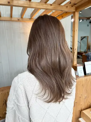 セミロング Nicoru*所属・園田 綾佳のヘアスタイル