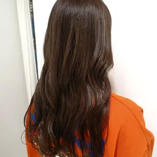 カラー ロング 無料カットモデル/ セット/COCOKAのヘアスタイル