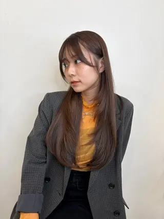 ロング ヘアセット/前髪 顔周り‎SAKURAのヘアスタイル