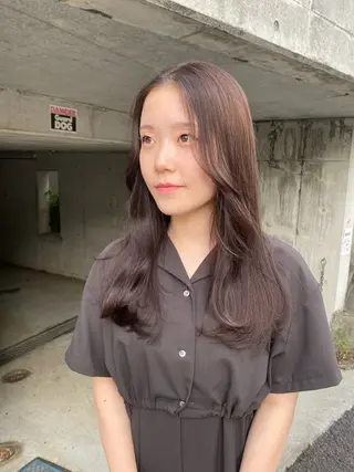 ロング カラー 🌻名古屋🌻 🫧ハイトーン🫧のヘアスタイル