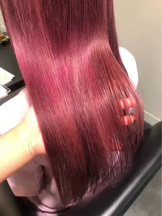 ロング 板橋 カラーモデル ︎🪄︎︎✨/大室凜のヘアスタイル