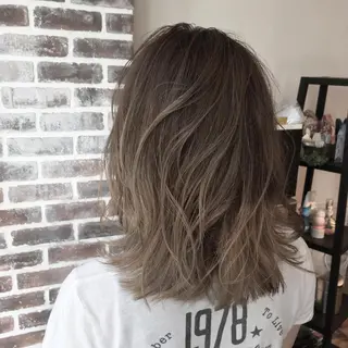 ミディアム カラー 木下大地 HAIR  Oneのヘアスタイル