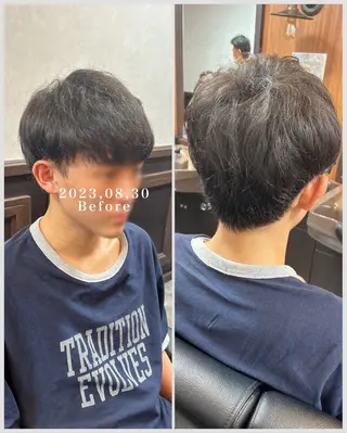 ショート メンズ Smile hair 大森店所属・深野 茜のヘアスタイル