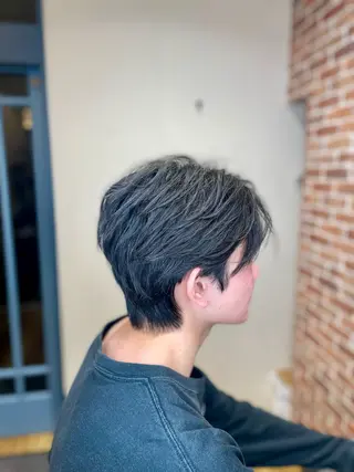 メンズ 尾長谷 拓海のヘアスタイル