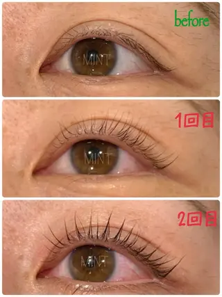 マツエク・マツパ MINT Eyelash & Relaxation Aesthe 新百合ヶ丘店所属・RINKA 🌷🫧のマツエク・マツパデザイン