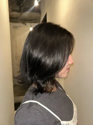 ミディアム Casetta. ユウヒのヘアスタイル