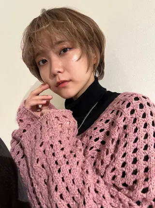 ショート private salon  sill所属・🫧ツヤ髪個室美容室 安食茉莉🫧のヘアスタイル
