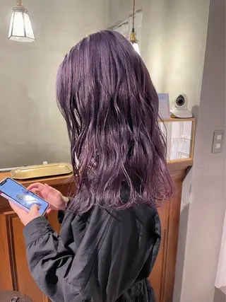 ロング カラー ヘアアレンジ saya 🧸 カット/縮毛矯正のヘアスタイル