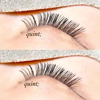 マツエク・マツパ Fukushi/ 自由が丘quint;のマツエク・マツパデザイン