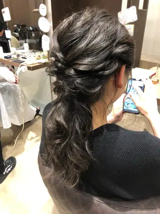 ロング 石毛 ひかるのヘアスタイル