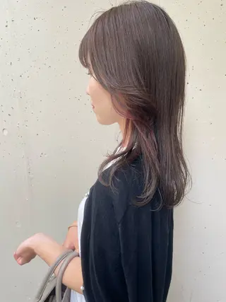 ミディアム tim.所属・🪐ナチュラルモード ヘア🪐honokaのヘアスタイル