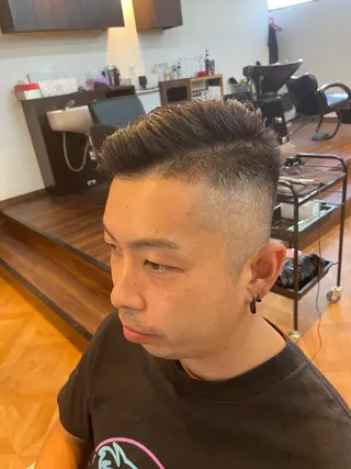 メンズ 柏 メンズカット Takeshi 代表のヘアスタイル
