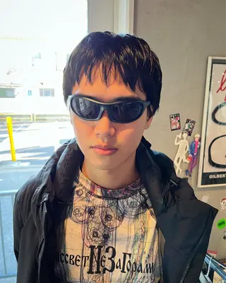 ショート ticro所属・TAKAHASHI KANNAのヘアスタイル