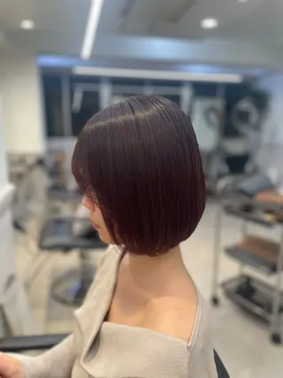 ショート 🤍ショートボブ 🤍NANAMI🤍のヘアスタイル