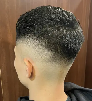 ショート CuMARi所属・予約の95%パーマ 🌈men's専門店のヘアスタイル