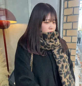 セミロング カラー yuumi/大濠🪷 /レイヤー/パーマのヘアスタイル