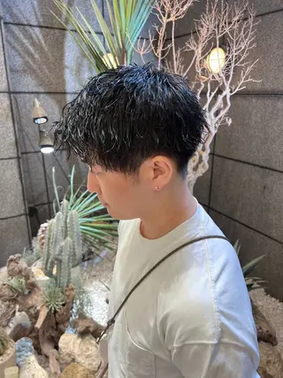 ショート パーマ 酸性ストレート人気 No,1/カスミ🩰のヘアスタイル