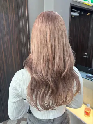 ロング JILL 橋本菜希のヘアスタイル