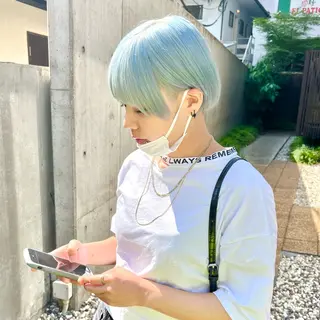 ショート カラー ChuDuck所属・🐮ChuDuck 代表 SHOTA🐮のヘアスタイル