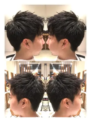 ショート メンズ Emerge武蔵小杉所属・/本物の髪質改善/ 古川新のヘアスタイル