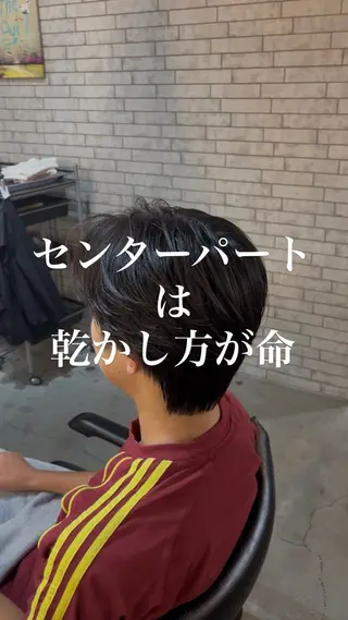 ミディアム メンズ 長島勇斗 💈メンズカット💈のヘアスタイル