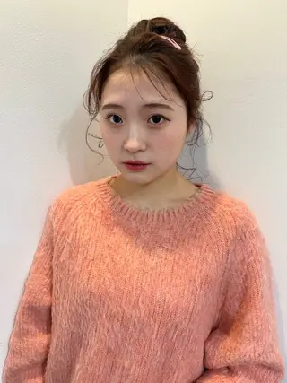 ロング カラー kanami /ブリーチなし暖色のヘアスタイル