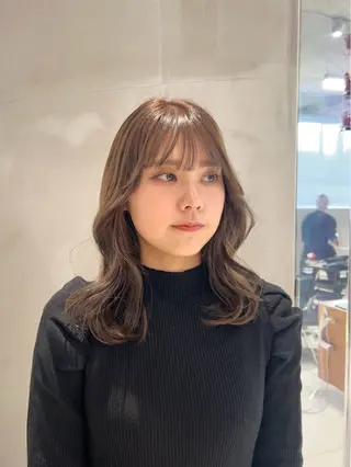 カラー ハイトーン/くすみ カラー seina★のヘアスタイル