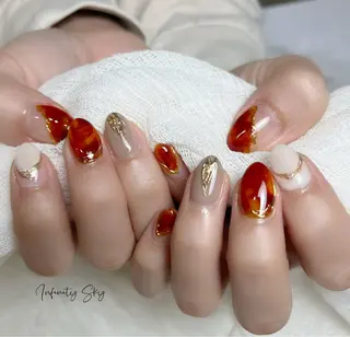 ネイル infinity skyのネイルデザイン