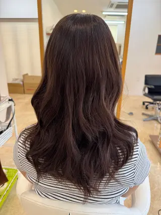 ロング リトル・サイエンティスト所属・一宮/縮毛矯正/ 内野優紀のヘアスタイル