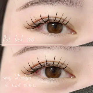 マツエク・マツパ salut honami🫧のマツエク・マツパデザイン