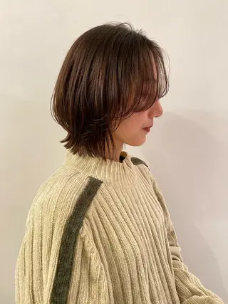 ミディアム Tomoka🐶🌟 似合わせカット✂︎のヘアスタイル