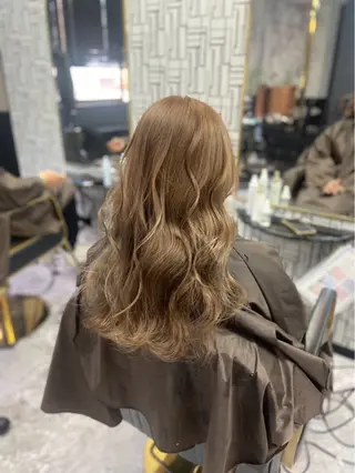ロング 北村 理奈のヘアスタイル