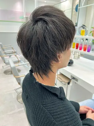 メンズ 韓国風レイヤーカット ✨平野志織のヘアスタイル