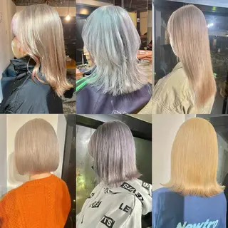 カラー La fith hair ray所属・韓国パーマ×ブリー チカラー/KAITOのヘアスタイル